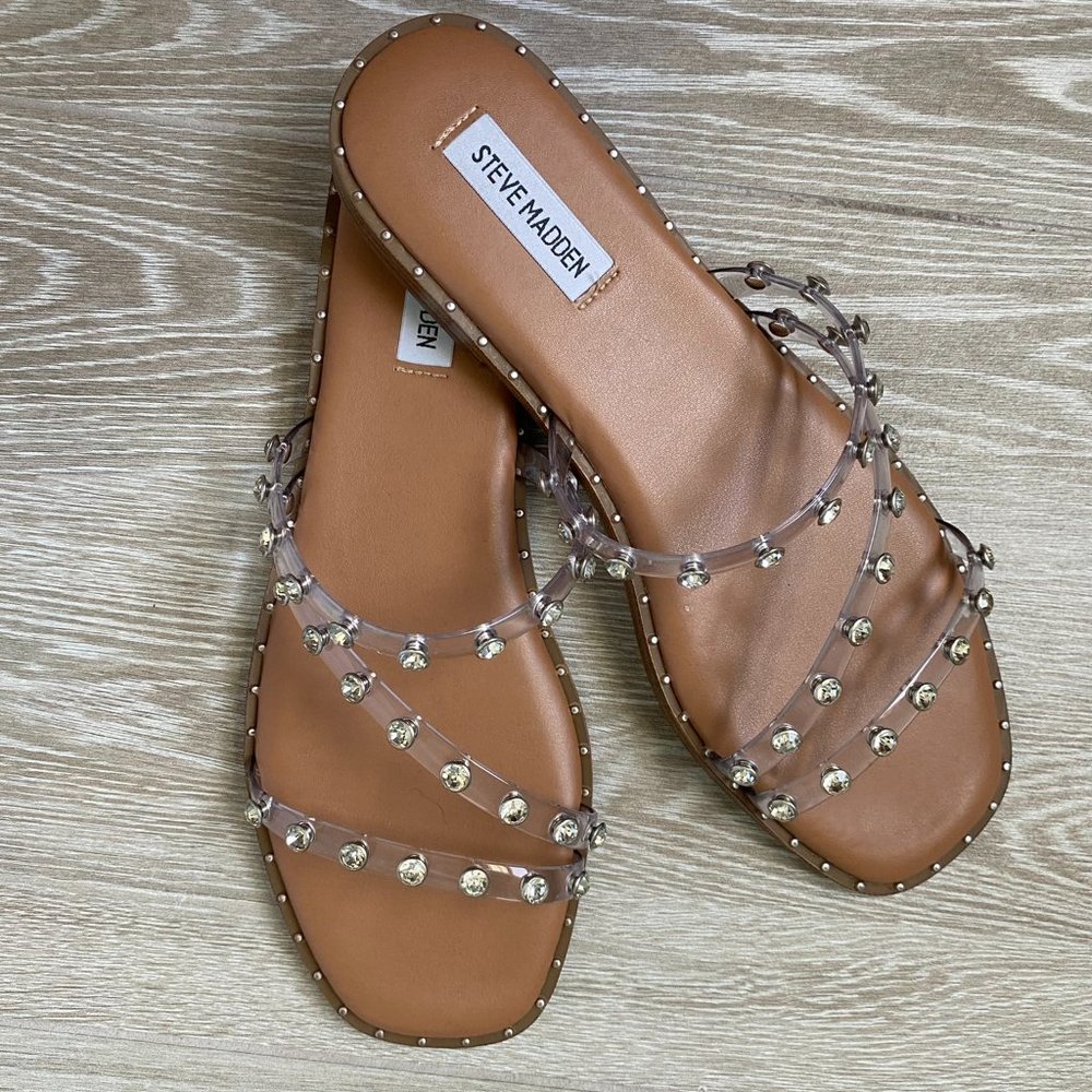 Steve madden Skylar Clear Sandals